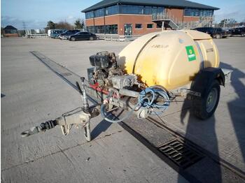 Western Single Axle Plastic Water Bowser, Yanmar Pressure Washer (Spares) - Magasnyomású mosó