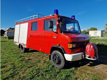 Tűzoltóautó Mercedes-Benz 112km/h  711 Feuerwehr Campervan Oldtimer: 1 kép.