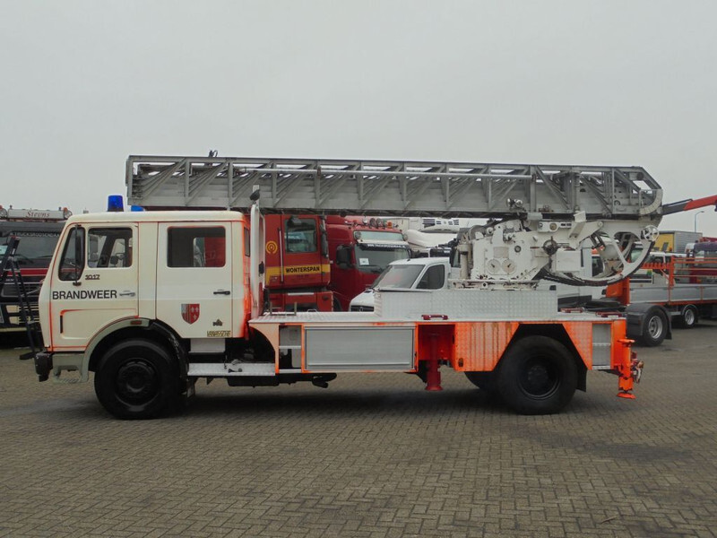 Tűzoltóautó Mercedes-Benz SK 1617 + Manual + PTO + Ladder + Fire Truck: 10 kép.