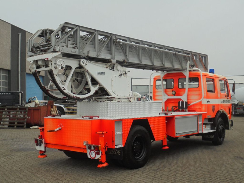 Tűzoltóautó Mercedes-Benz SK 1617 + Manual + PTO + Ladder + Fire Truck: 7 kép.