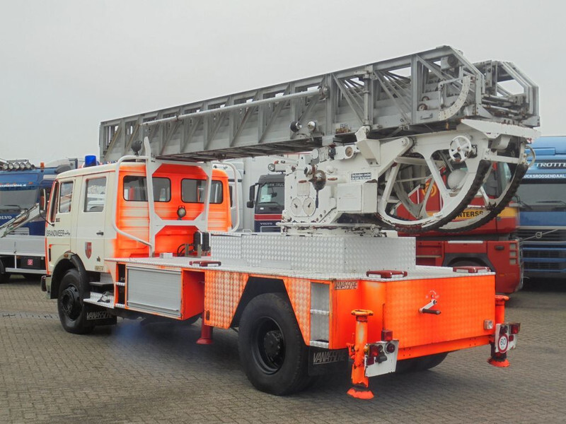 Tűzoltóautó Mercedes-Benz SK 1617 + Manual + PTO + Ladder + Fire Truck: 9 kép.
