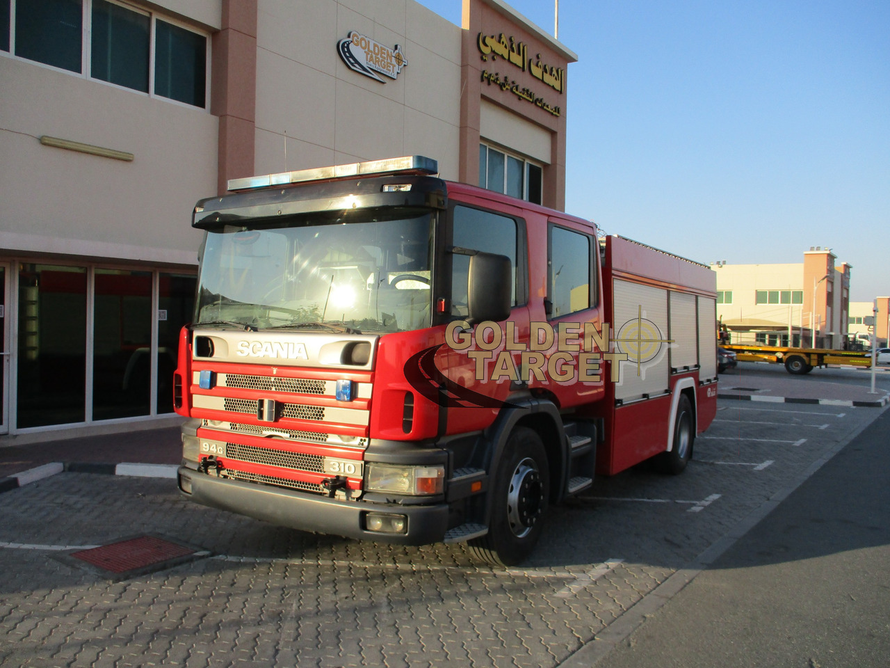 Tűzoltóautó SCANIA 94G 4x2 Fire Truck: 2 kép.