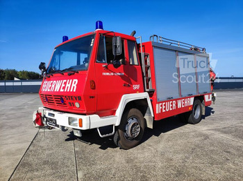  - STEYR 791 4x4 Feuerwehr Kran, Seilwinde & Lichtmast - Tűzoltóautó