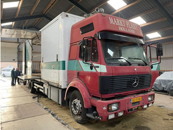 Dobozos felépítményű teherautó MERCEDES-BENZ SK 1824