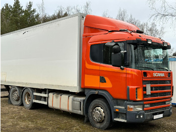 Dobozos felépítményű teherautó SCANIA 114