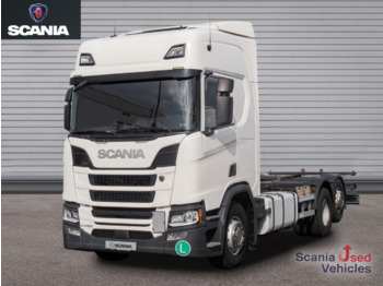 Cserefelépítményes teherautó SCANIA R 450