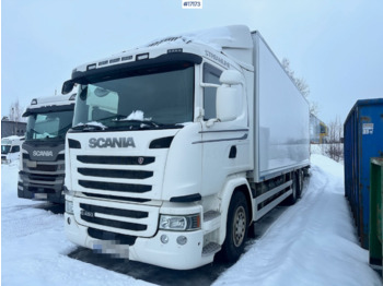 Dobozos felépítményű teherautó SCANIA G 450