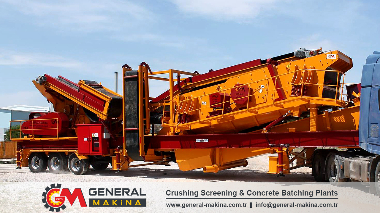 GENERAL MAKİNA Mining & Quarry Equipment Exporter - Bányászati gépek: 5 kép.