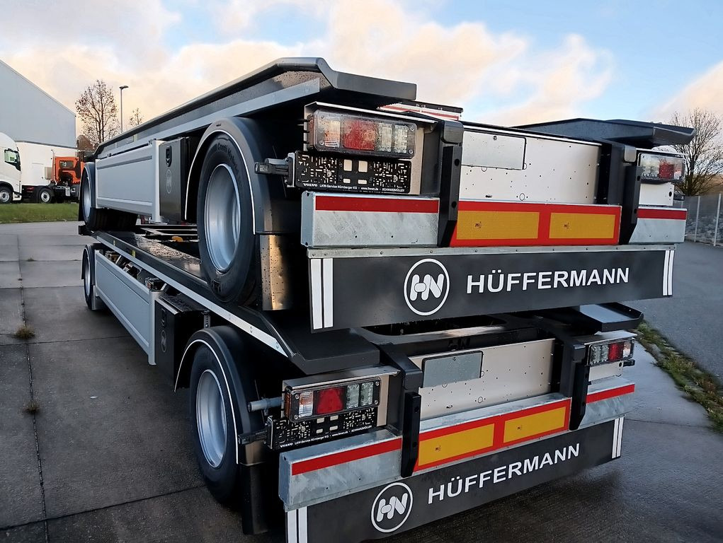 Hüffermann HAR1870 SAF lichtbogenverzinkt NEU sofort  - Multiliftes/ Konténerszállító pótkocsi: 5 kép.