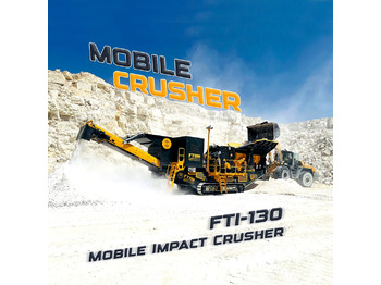 FABO FTI-130 MOBILE IMPACT CRUSHER 400-500 TPH | AVAILABLE IN STOCK - Mobil törőgép: 1 kép.