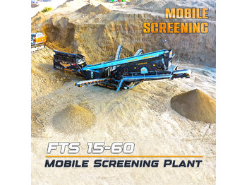 FABO FTS 15-60 MOBILE SCREENING PLANT 500-600 TPH | Ready in Stock - Mobil törőgép: 1 kép.