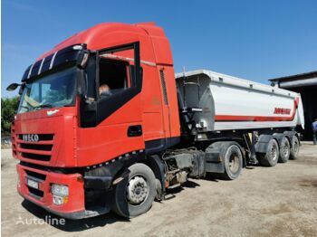 STAS S300 CX - Félpótkocsi billenőplatós: 1 kép.