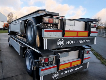 Hüffermann HAR1870 SAF lichtbogenverzinkt NEU sofort  - Multiliftes/ Konténerszállító pótkocsi: 3 kép.