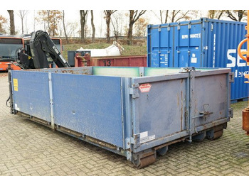 Abrollcontainer, Kran Hiab 099 BS-2 Duo  - Multiliftes konténer: 3 kép.