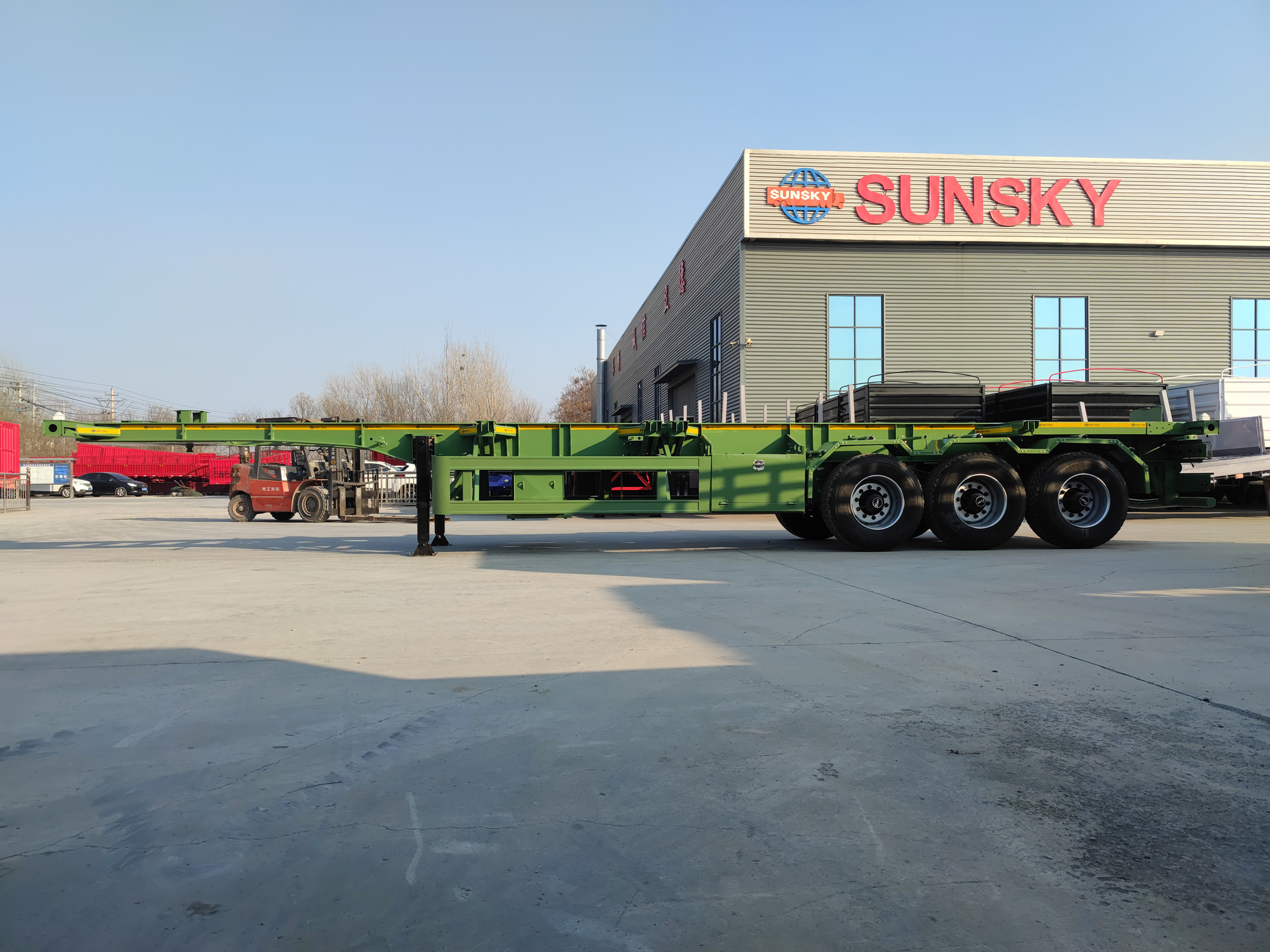Xiamen Sunsky Vehicle Co.,Ltd - Nyergesvontatók - Euro 2 undefined: 8 kép.