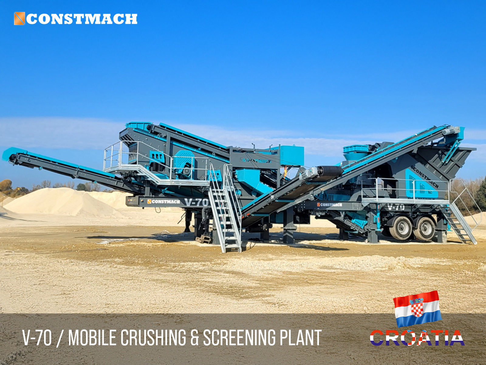Constmach Concrete Batching Plants & Crushing and Screening Plants - Építőipari gépek - Év: 2025 undefined: 29 kép.