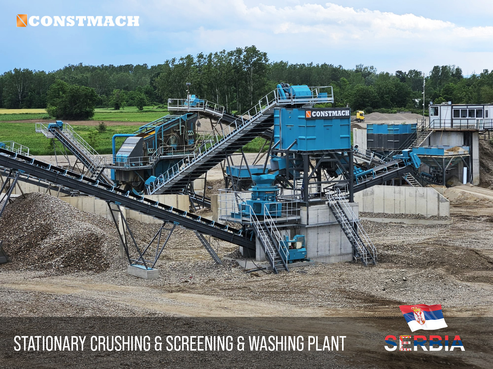 Constmach Concrete Batching Plants & Crushing and Screening Plants - Építőipari gépek - Év: 2025 undefined: 24 kép.