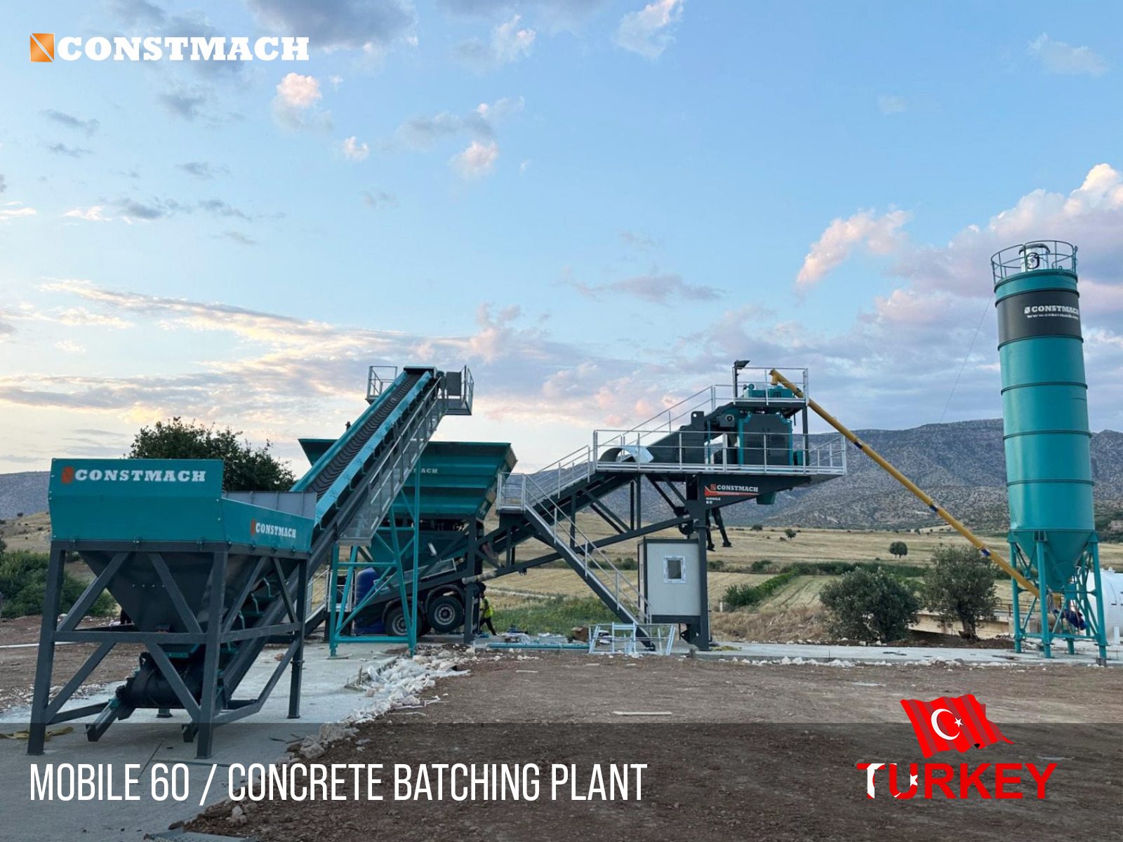 Constmach Concrete Batching Plants & Crushing and Screening Plants - Építőipari gépek - Év: 2025 undefined: 7 kép.