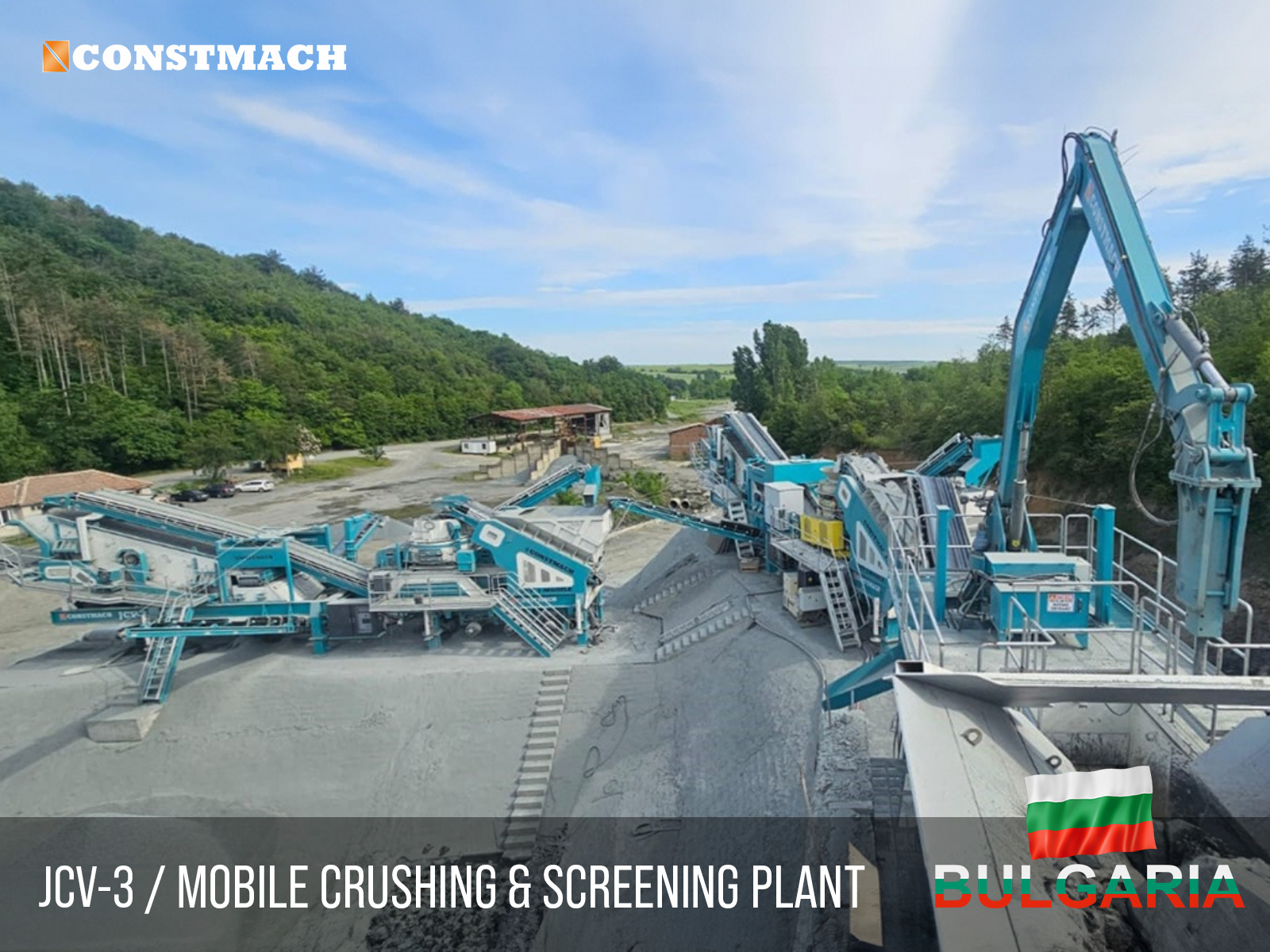 Constmach Concrete Batching Plants & Crushing and Screening Plants - Építőipari gépek - Év: 2025 undefined: 21 kép.