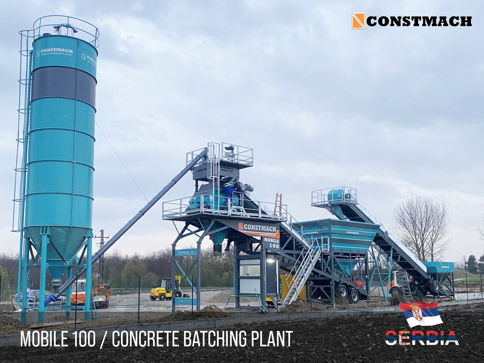 Constmach Concrete Batching Plants & Crushing and Screening Plants - Építőipari gépek - Év: 2025 undefined: 11 kép.