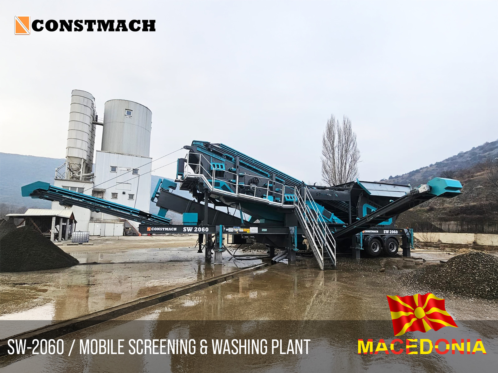 Constmach Concrete Batching Plants & Crushing and Screening Plants - Építőipari gépek - Év: 2025 undefined: 27 kép.