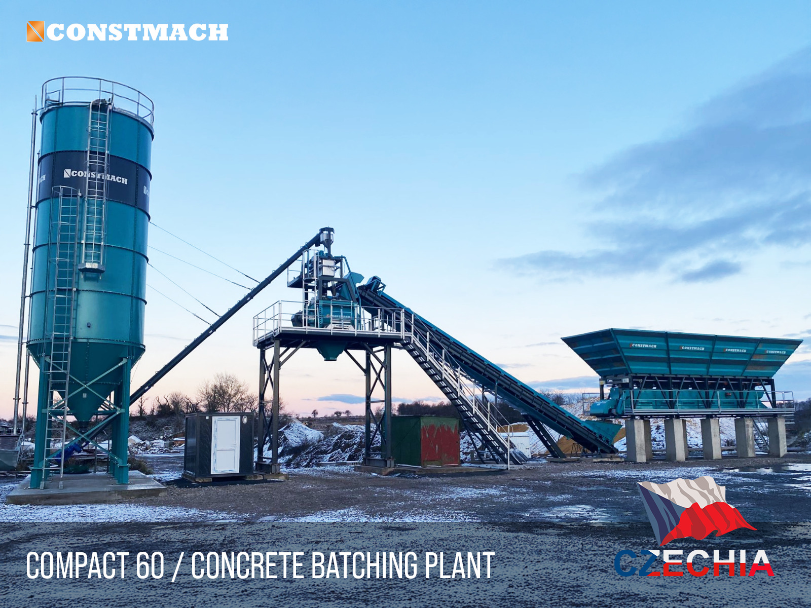 Constmach Concrete Batching Plants & Crushing and Screening Plants - Építőipari gépek - Év: 2025 undefined: 1 kép.