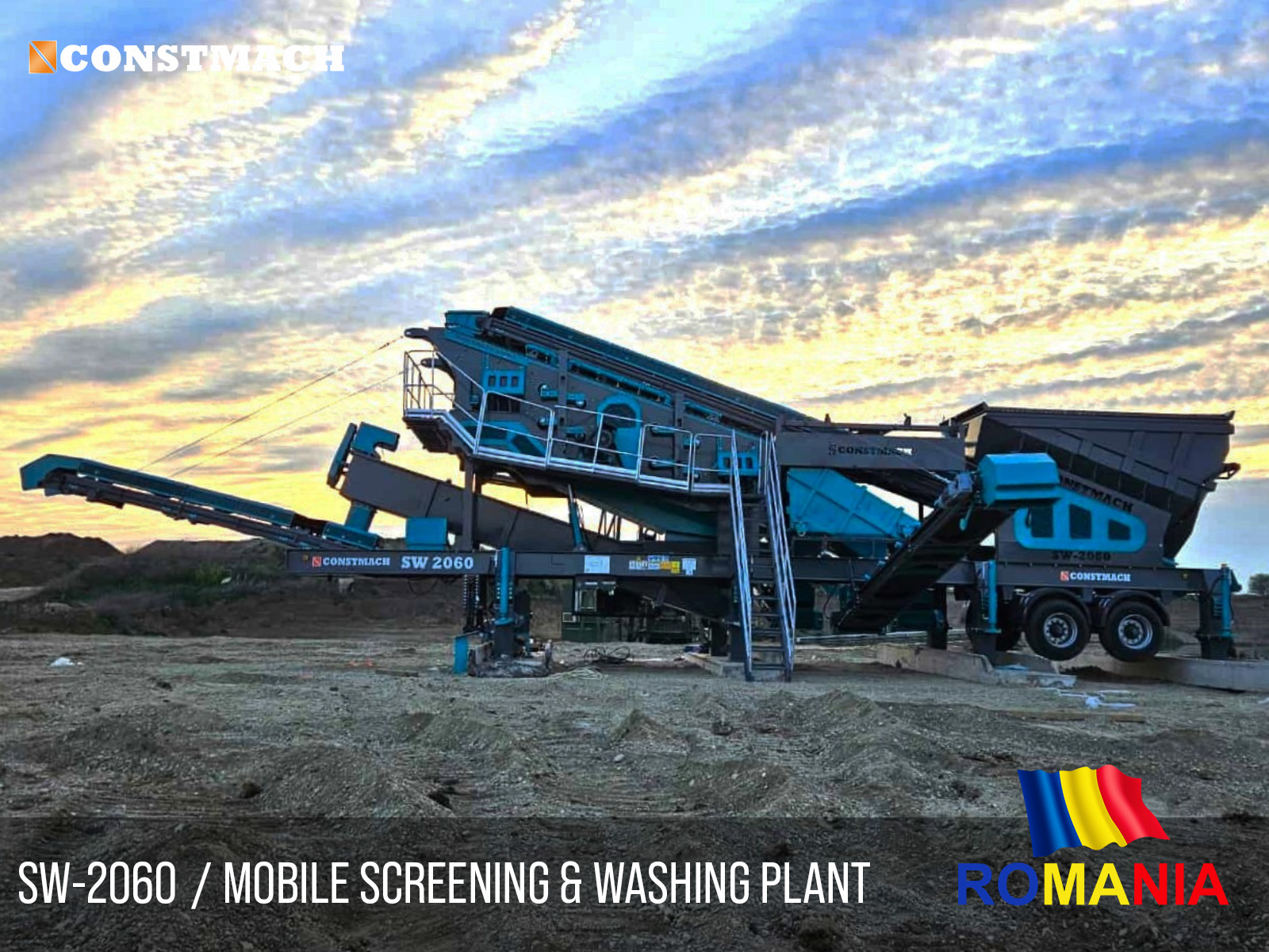 Constmach Concrete Batching Plants & Crushing and Screening Plants - Építőipari gépek - Év: 2025 undefined: 26 kép.