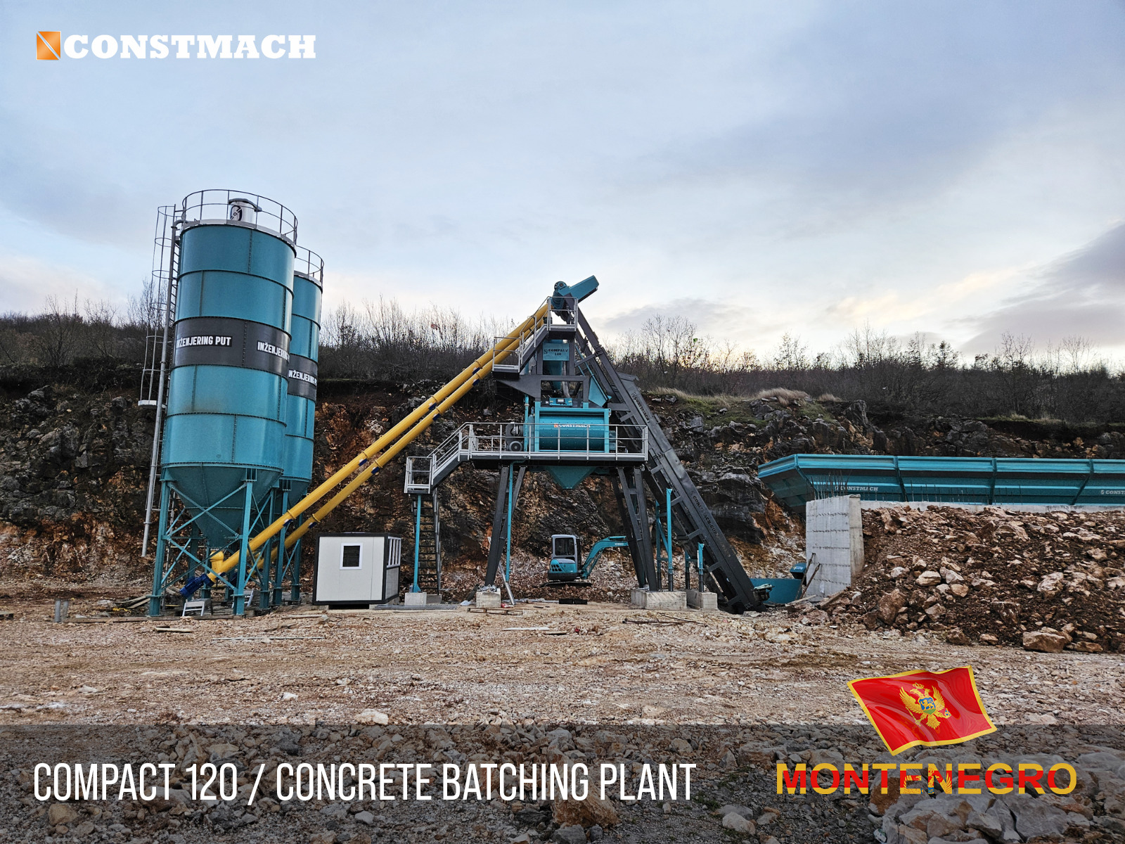 Constmach Concrete Batching Plants & Crushing and Screening Plants - Építőipari gépek - Év: 2025 undefined: 3 kép.