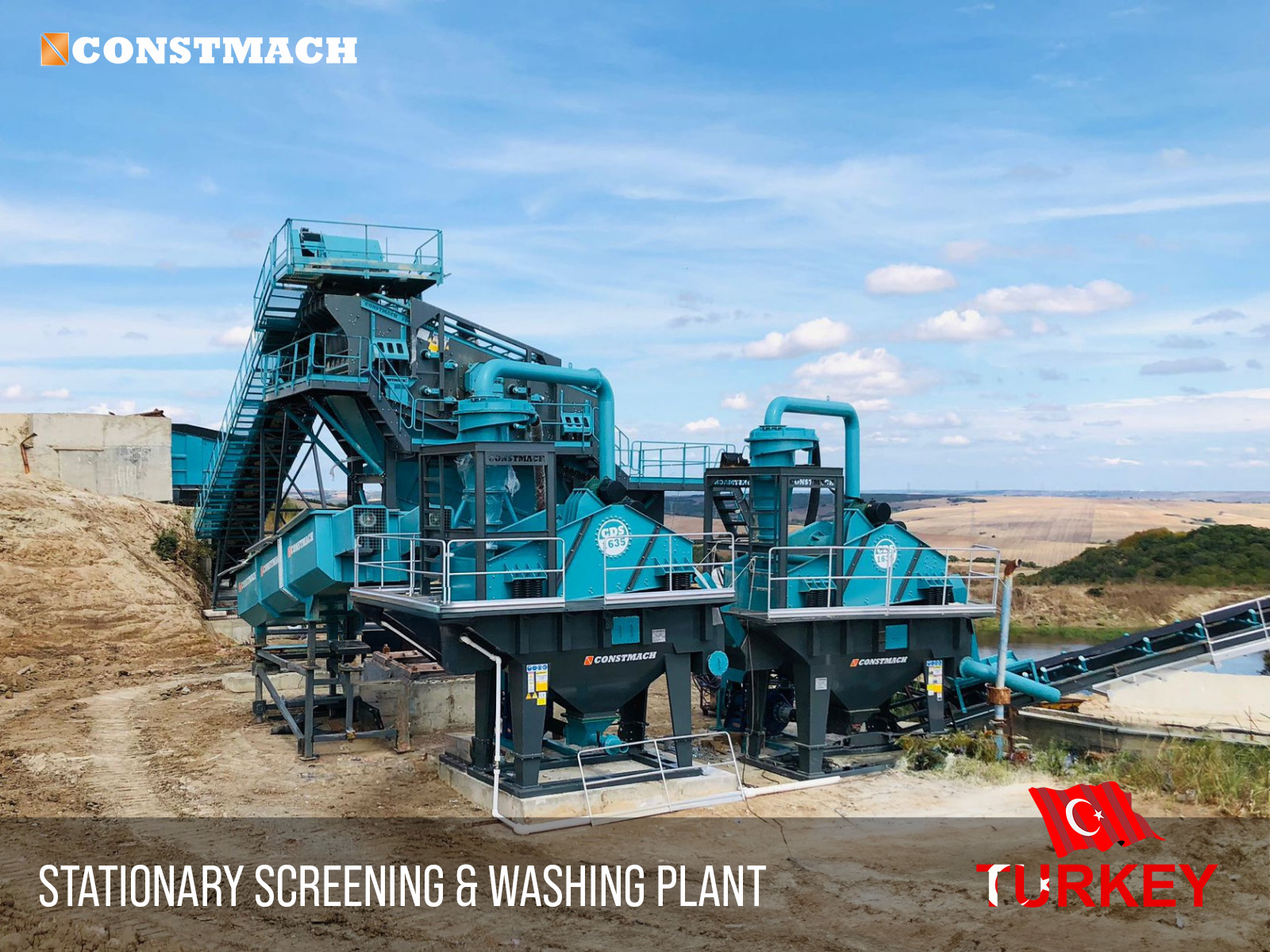 Constmach Concrete Batching Plants & Crushing and Screening Plants - Építőipari gépek - Év: 2025 undefined: 25 kép.