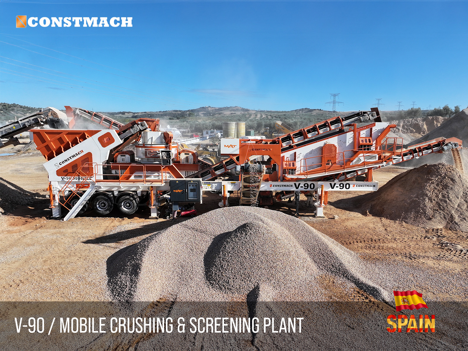 Constmach Concrete Batching Plants & Crushing and Screening Plants - Építőipari gépek - Év: 2025 undefined: 30 kép.
