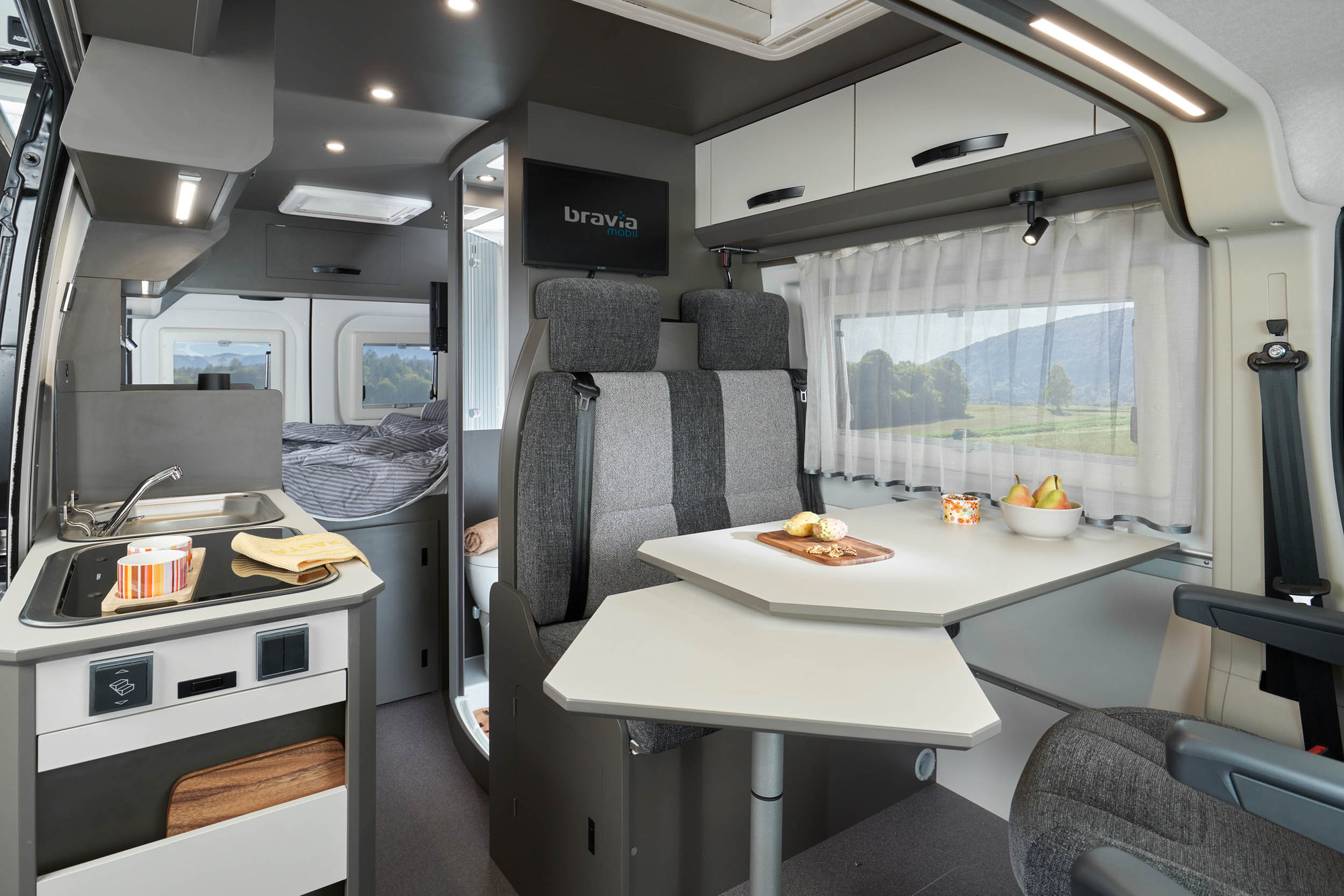 2 AP SPÓŁKA Z OGRANICZONĄ ODPOWIEDZIALNOŚCIĄ - Lakóautók - Év: 2025, Euro 6, légkondicionáló undefined: 12 kép.