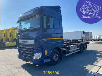 Cserefelépítményes teherautó DAF XF
