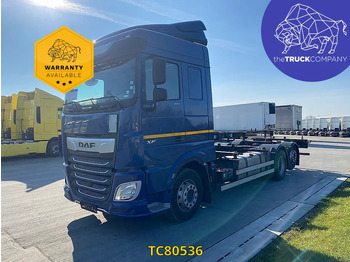 Cserefelépítményes teherautó DAF XF