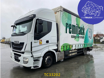 Ponyvás teherautó IVECO Stralis 420