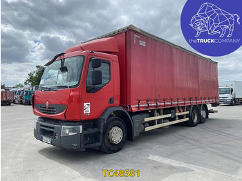Ponyvás teherautó RENAULT Premium