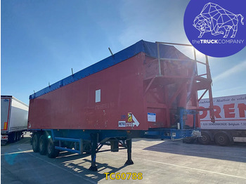 Félpótkocsi billenőplatós STAS