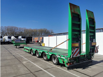 Félpótkocsi mélybölcsős Faymonville 4 AXLE LOW BED EXTENDABLE RAMPS: 5 kép.