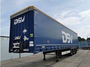 Ponyvás félpótkocsi KRONE SDP