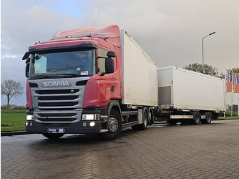 Cserefelépítményes teherautó SCANIA G 450