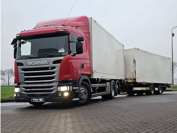 Cserefelépítményes teherautó SCANIA G 450