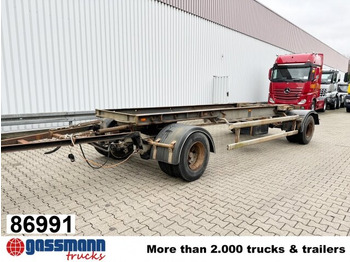 Multiliftes/ Konténerszállító pótkocsi HÜFFERMANN