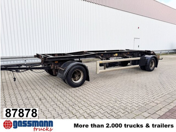 Multiliftes/ Konténerszállító pótkocsi HÜFFERMANN