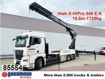 Platós teherautó MAN TGX 26.510