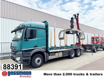 Rönkszállító teherautó MERCEDES-BENZ Arocs 2651