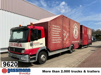 Ponyvás teherautó MERCEDES-BENZ Atego 1223