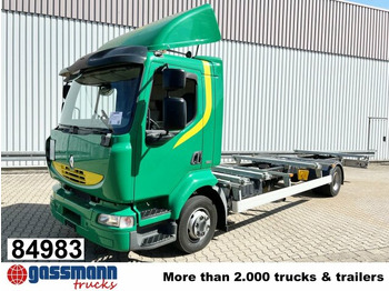 Cserefelépítményes teherautó RENAULT Midlum 220