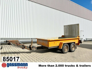 Pótkocsi mélybölcsős