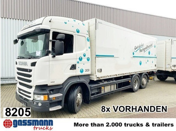Dobozos felépítményű teherautó SCANIA R 450