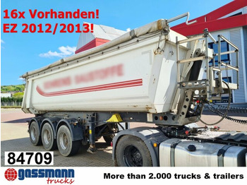 Félpótkocsi billenőplatós SCHMITZ SKI