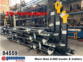 Emelőhorgos/ Konténerszállító rendszer